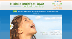 Desktop Screenshot of blakepediatricdentistry.com